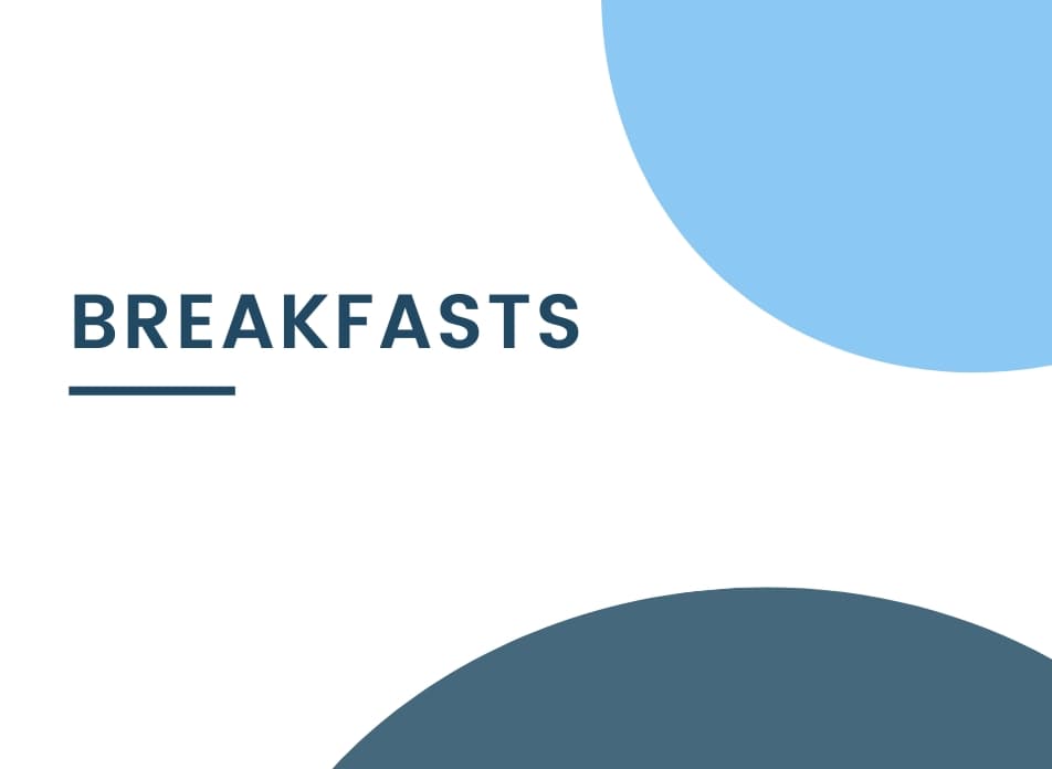 Dairy Free Breakfasts