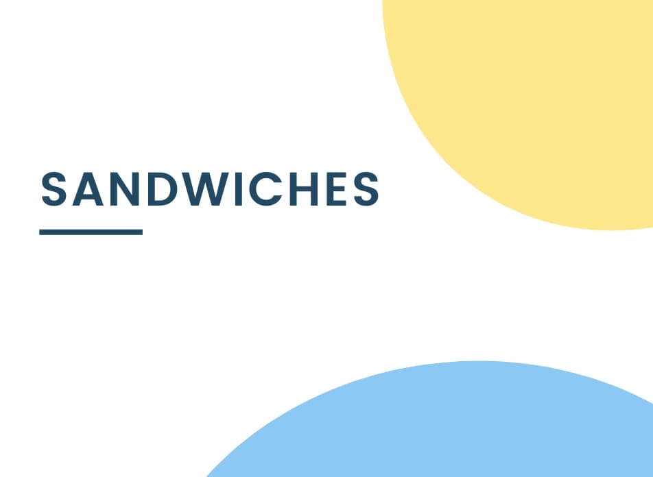 Gluten Free Sandwiches