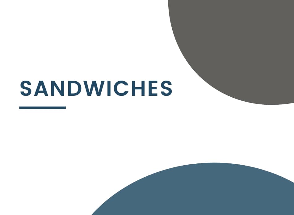Halal Friendly Sandwiches