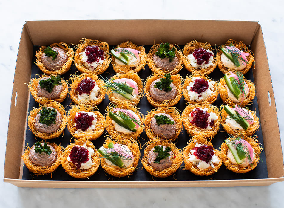 Crispy Kataifi Tartlets