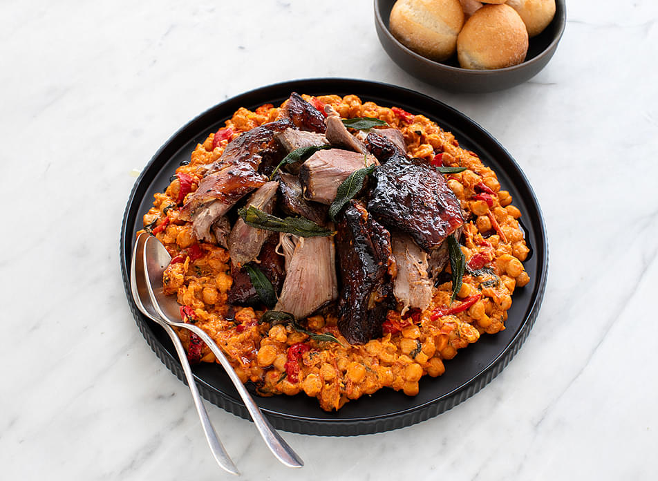Slow Roasted Lamb Shoulder