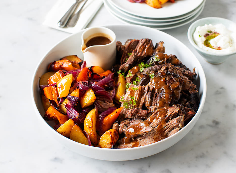 Levantine Feast - Style Slow - Roasted Lamb Shoulder