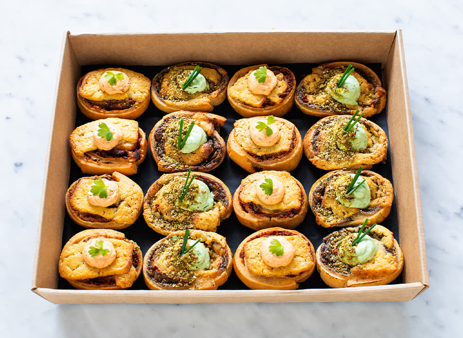 Country-style Savoury Scrolls