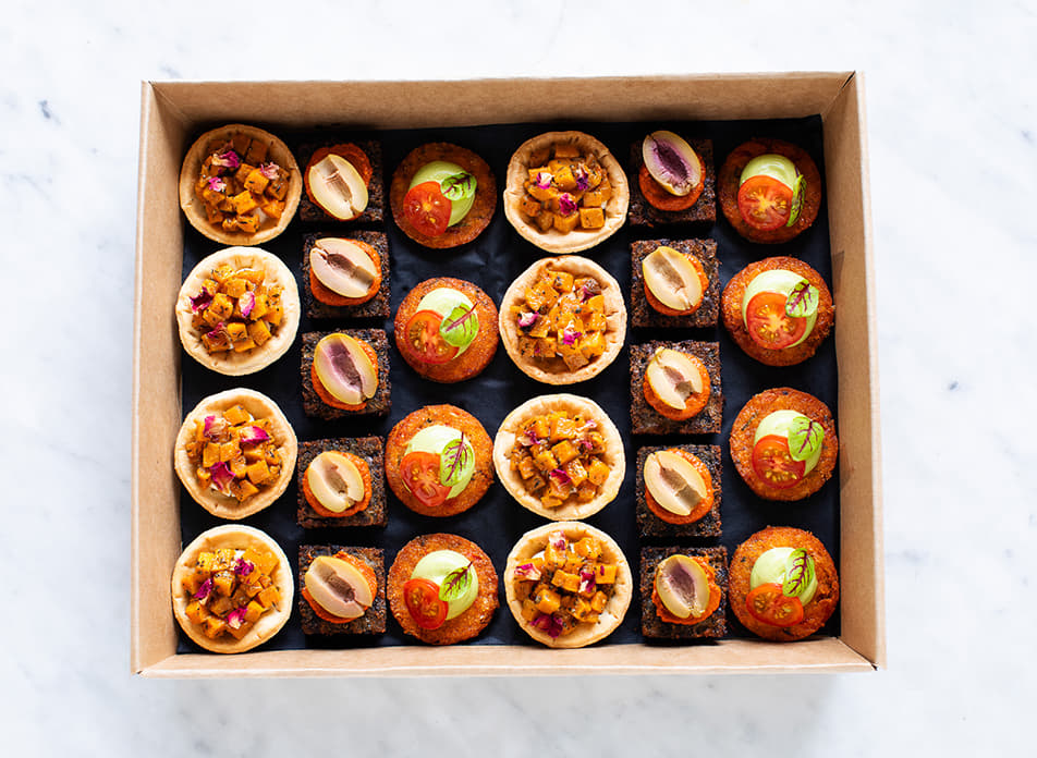 Plant - Based Savoury Canapes