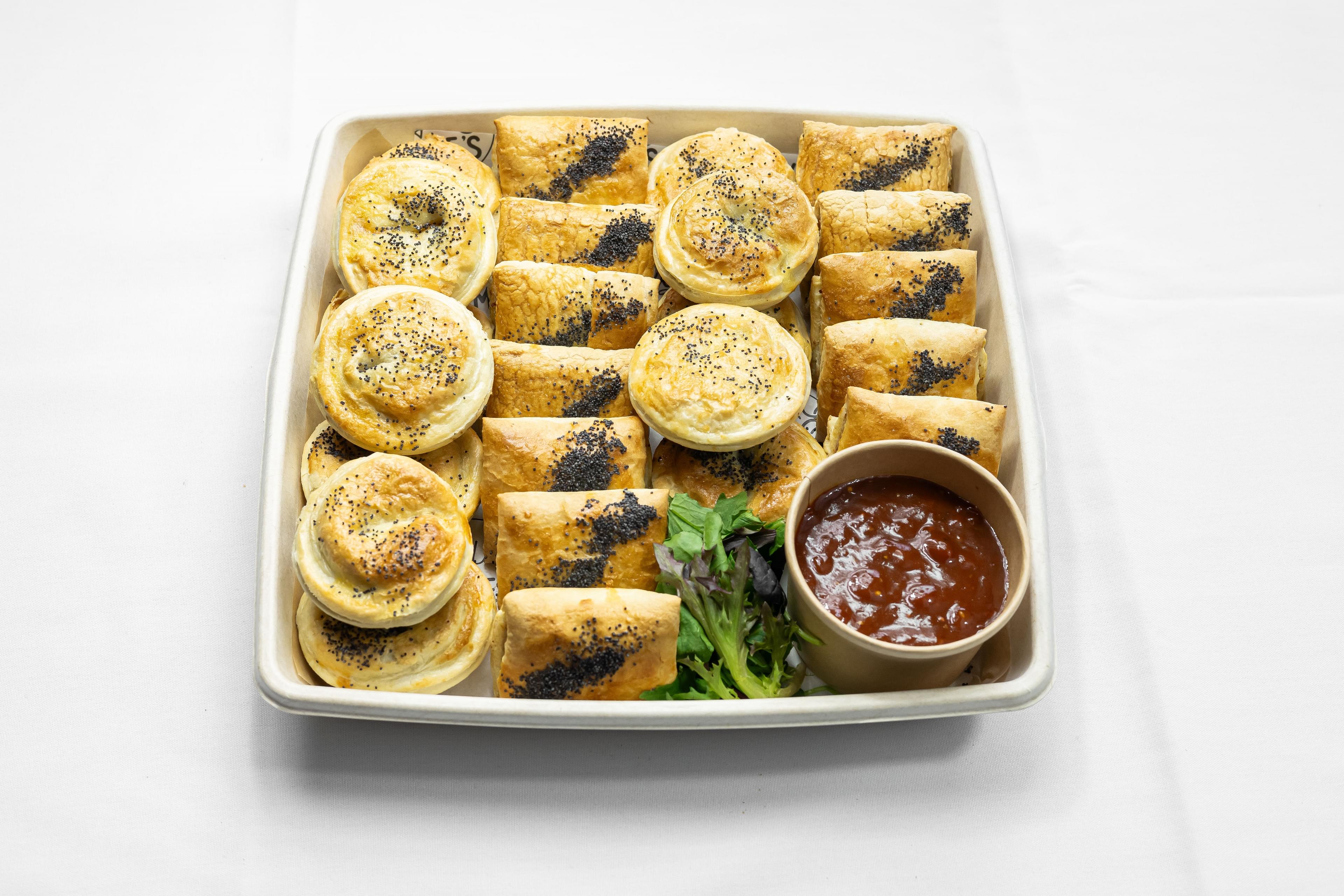 Sausage Roll & Meat Pie Platter