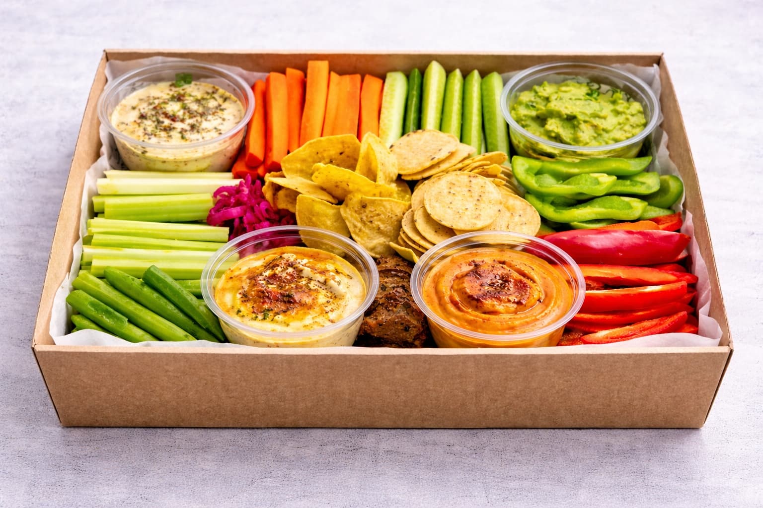 Artisanal Crudité & Dip Platter