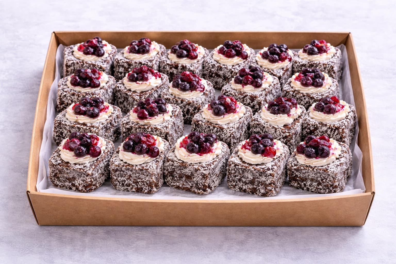 Mini Lamingtons Platter