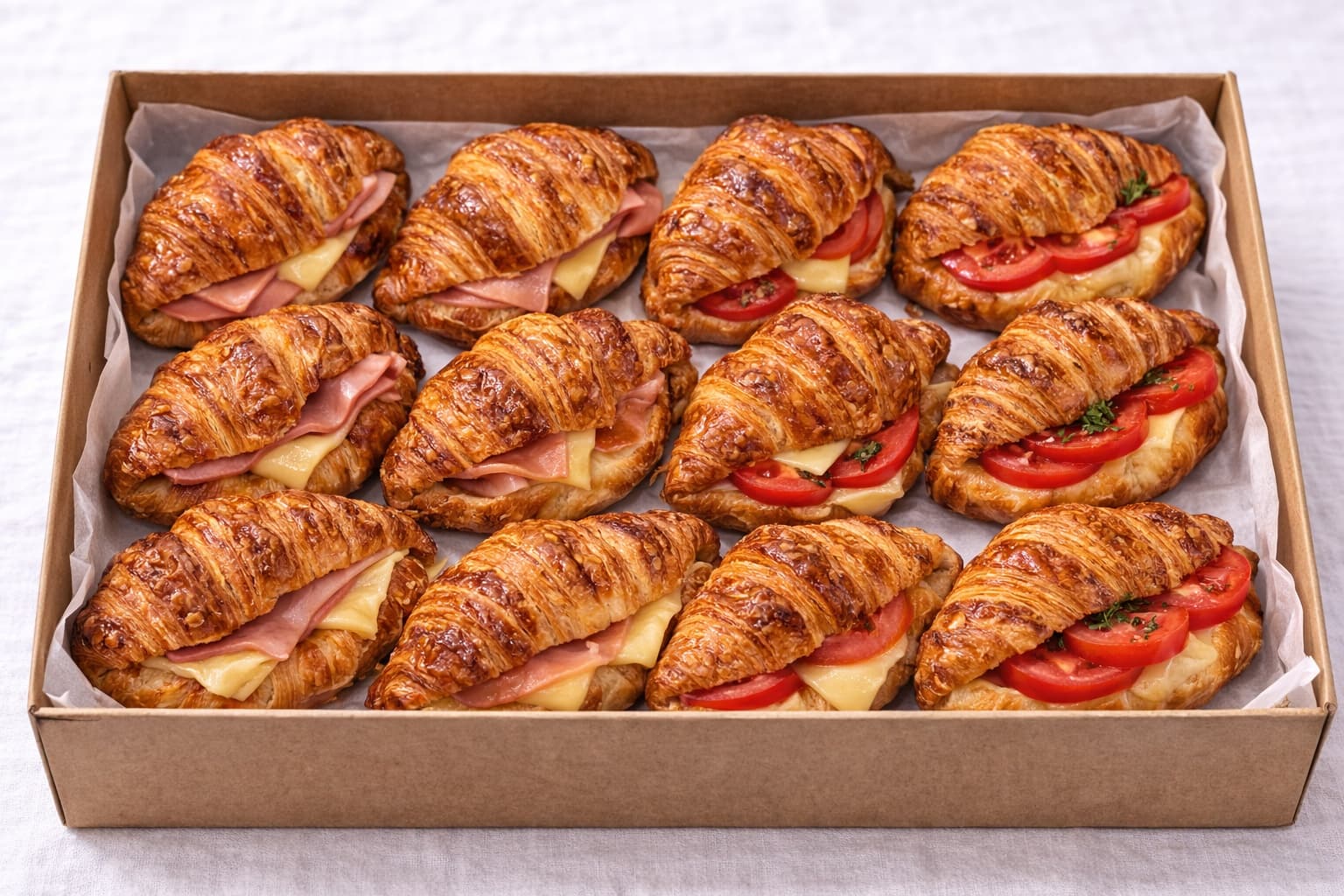 Morning Meeting Croissant Box