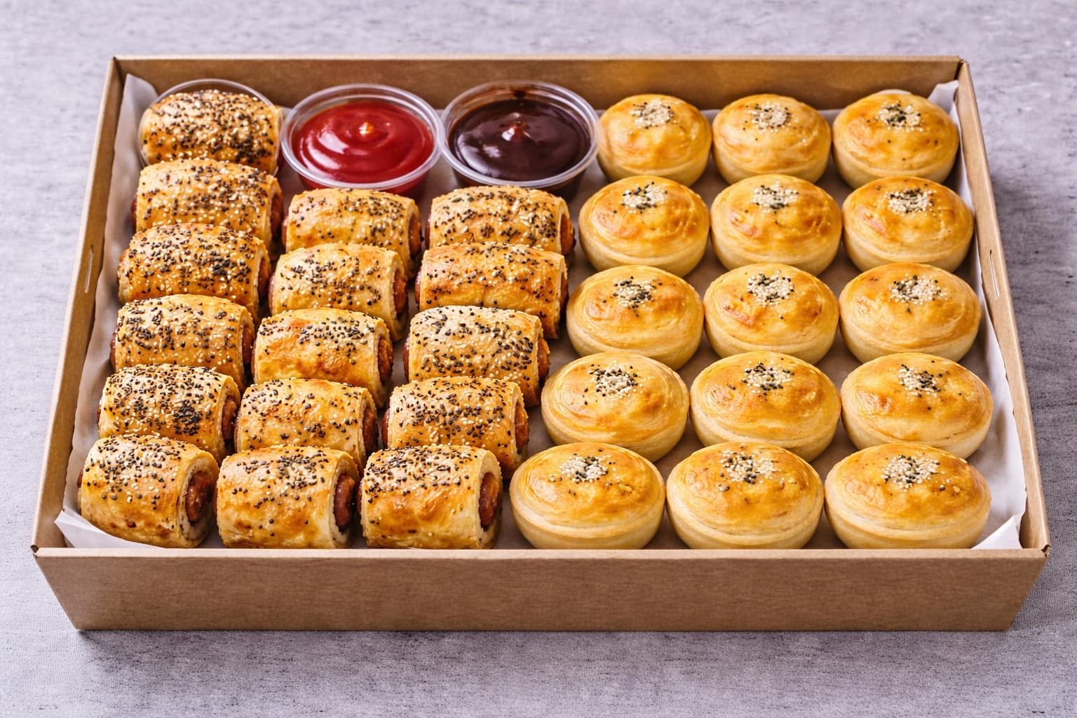 Sausage Roll & Meat Pie Platter