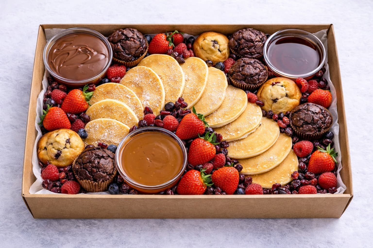 Sweet Breakfast Pancake Platter