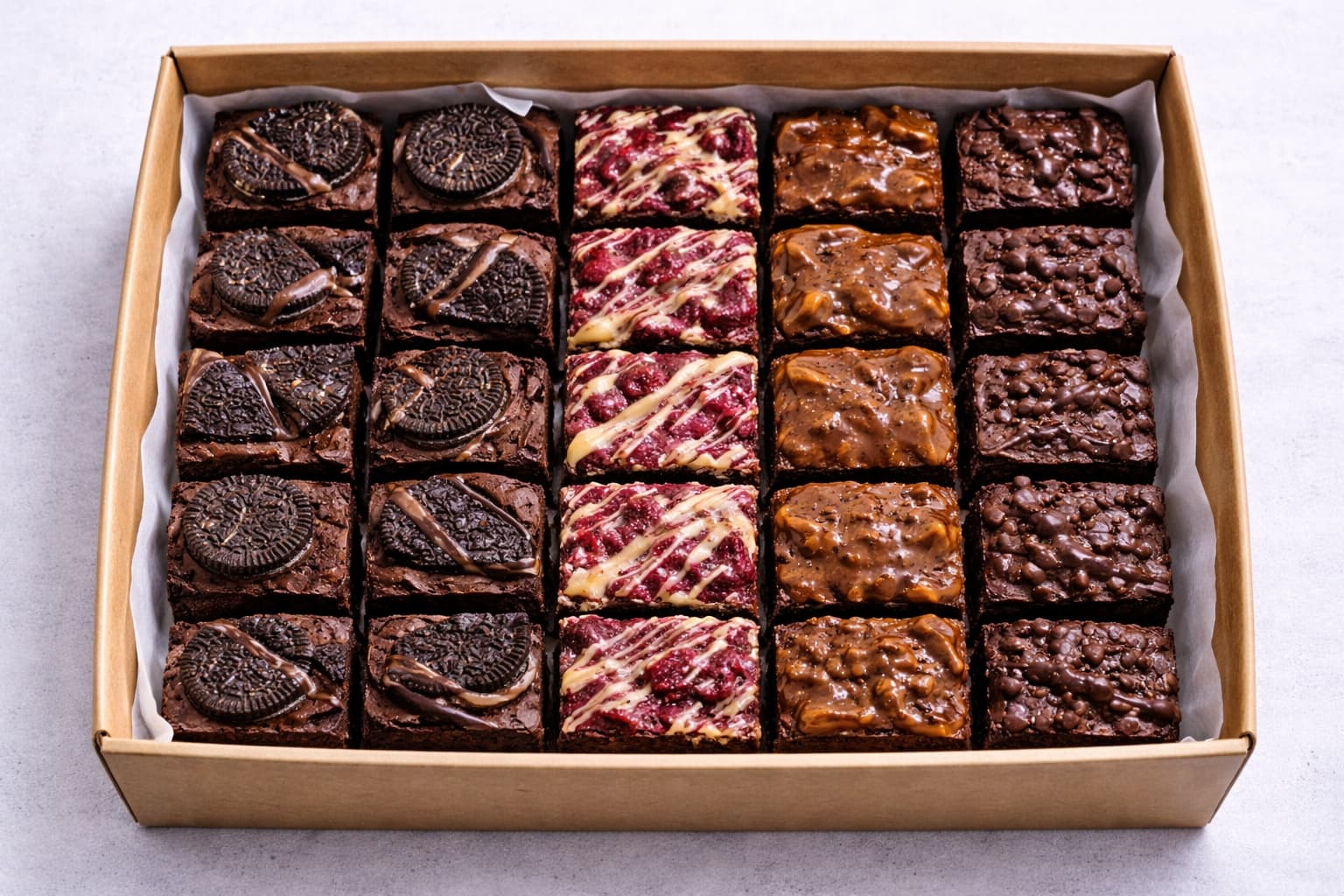 Variety Mini Brownie Platter