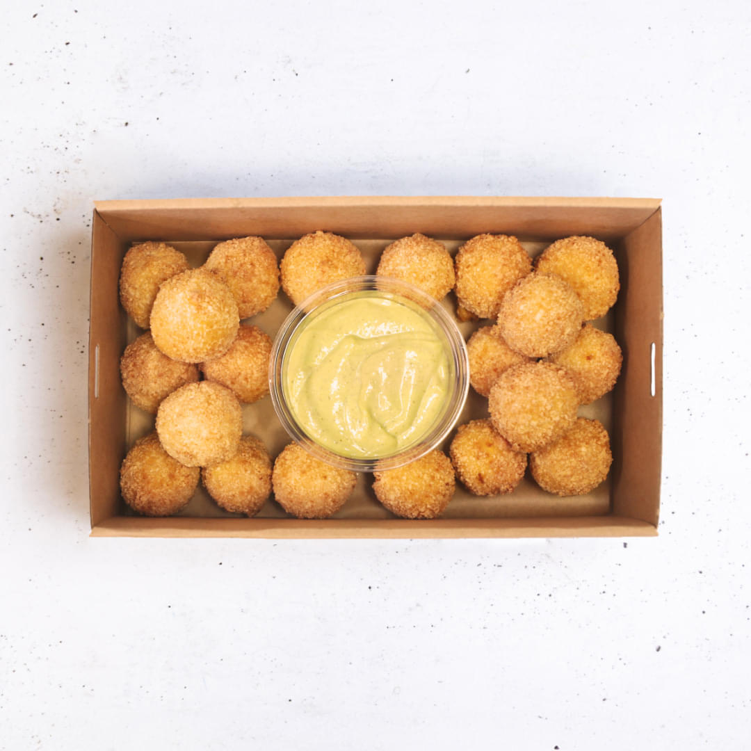 Spiced Aged Cheddar Arancini