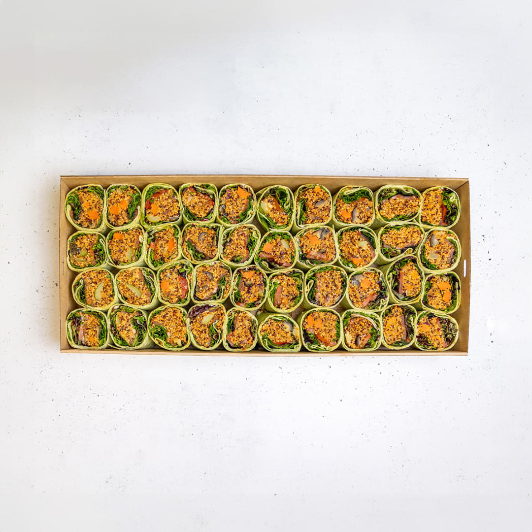 Tandoori Vegetable Wrap Platter