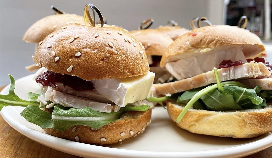 Roast Turkey Milk Bun Slider