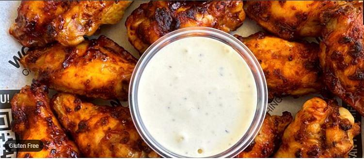 Portuguese Chicken Wings & Ranch
