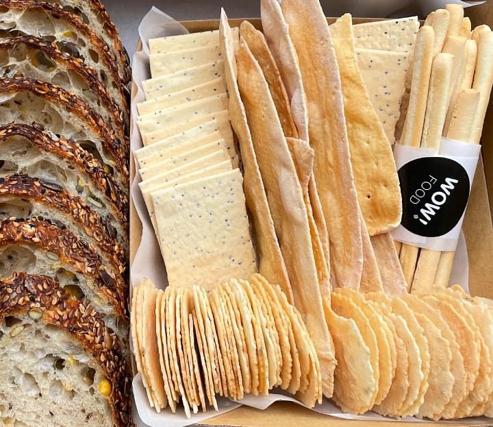 Gluten Free Breads & Crackers Box