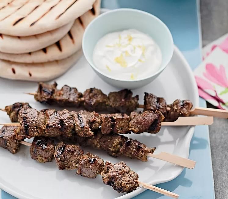 Lamb Souvlaki Box