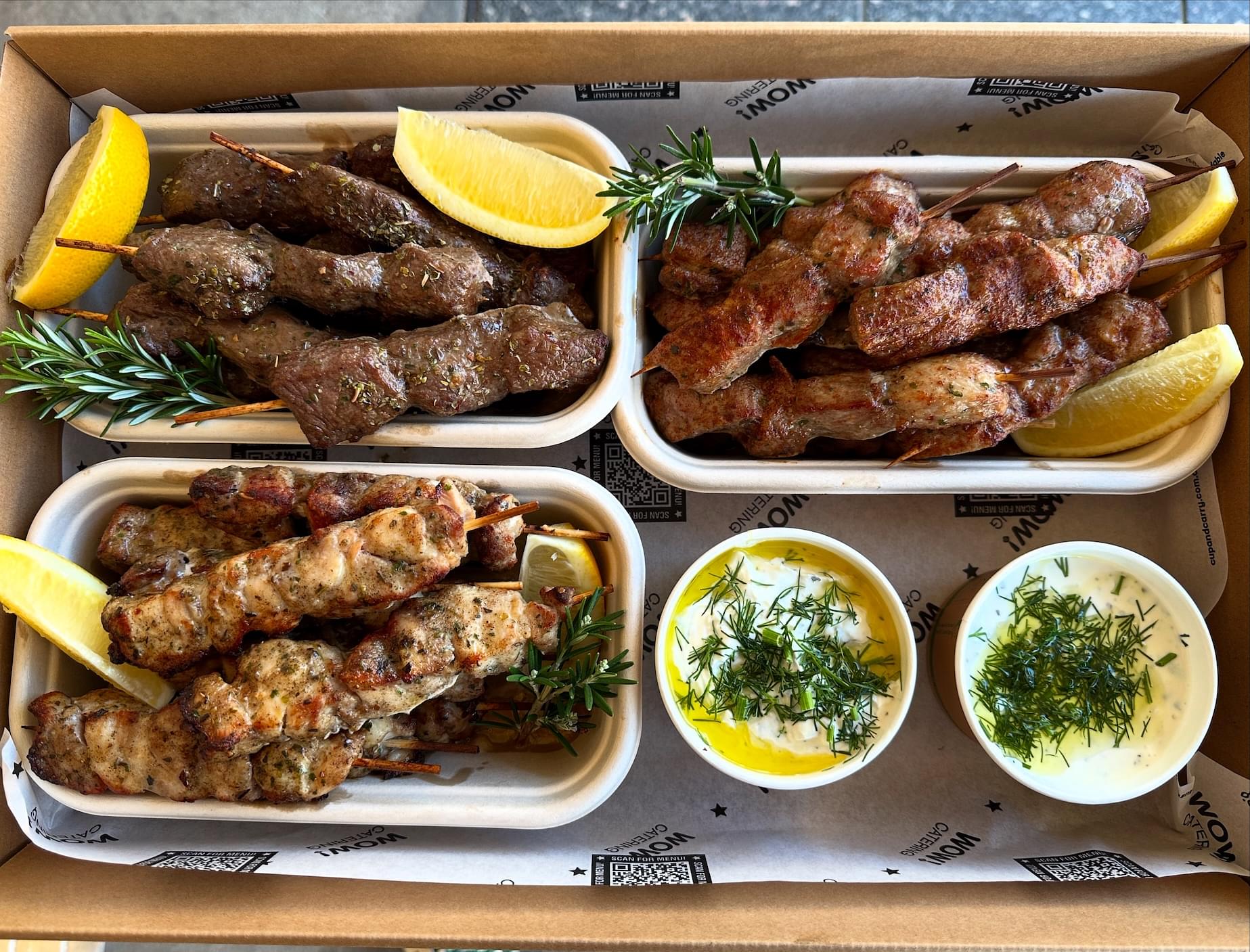 Mixed Souvlaki Box