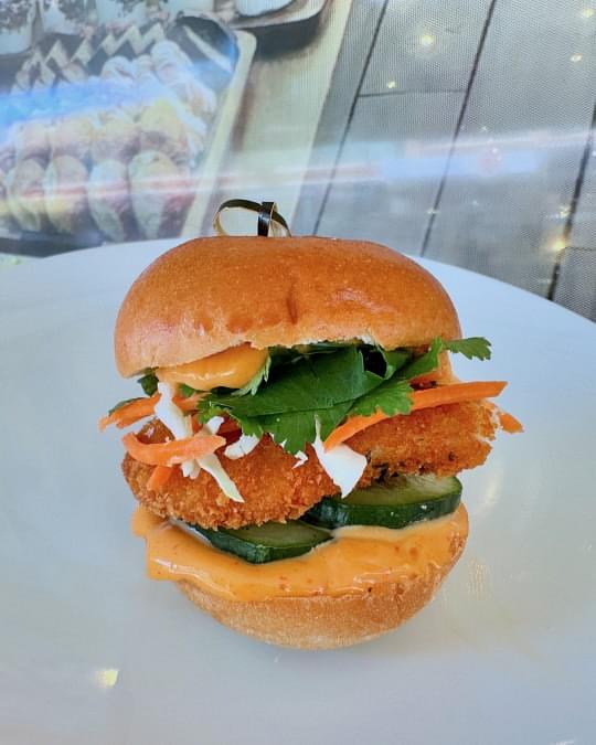 Schnitzel Banh Mi Slider