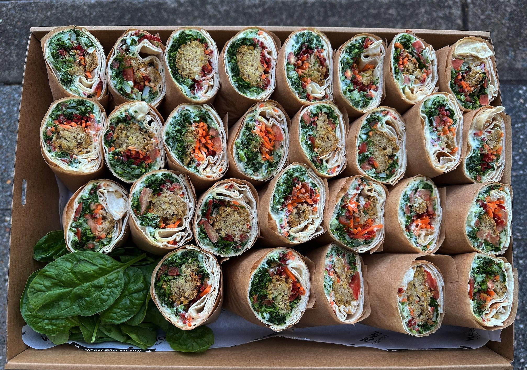 Vegan Falafel Wraps