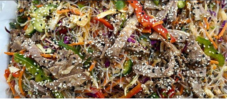 Vietnamese Beef Noodle Salad