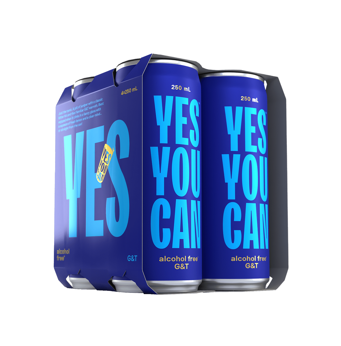 Yes You Can Alcohol Free G&T (6x4x250ml)
