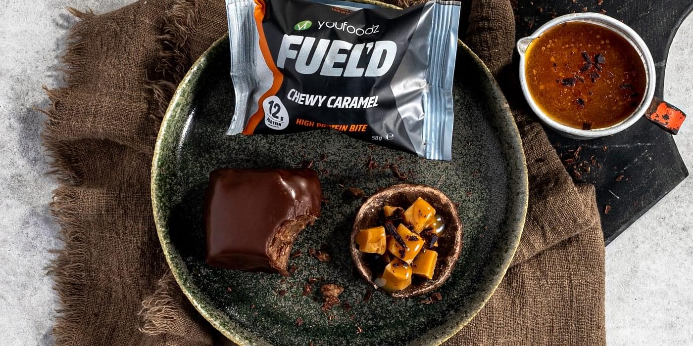 FUEL'D Chewy Caramel High Protein Bite