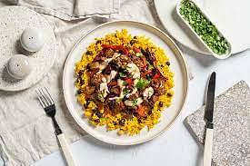 Fajita Beef with Rice