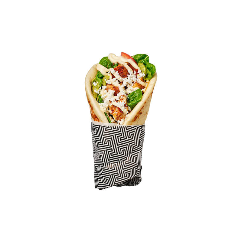 Hades Chicken Pita Wrap