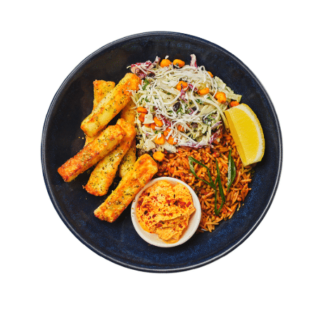 Haloumi Spartan Bowl